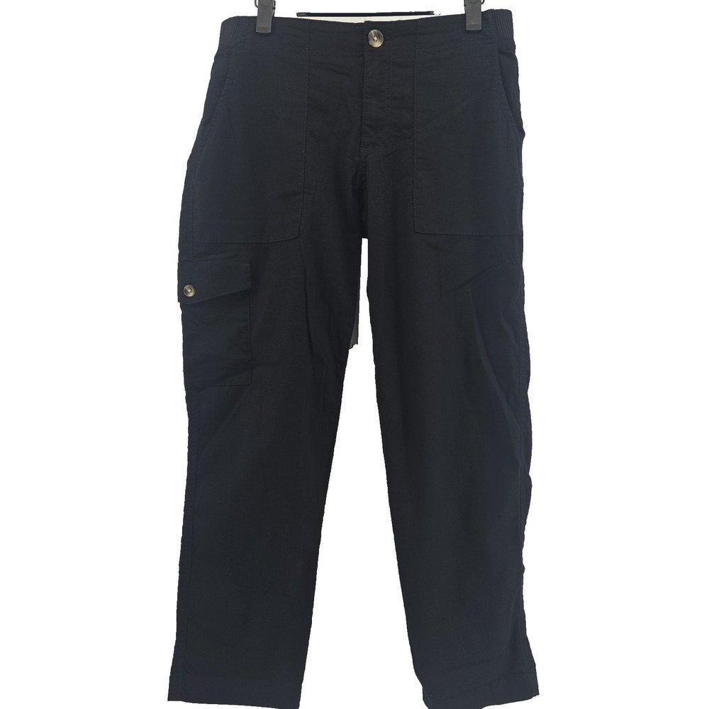 Sonoma Women's  4 Cargo Pocket Jogger Style Ultra Comfort Waistband Capri NWT